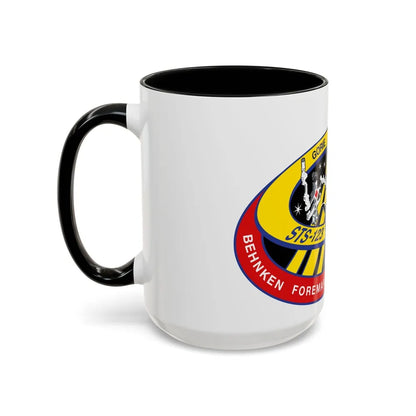 STS 123 (NASA) Accent Coffee Mug-Go Mug Yourself