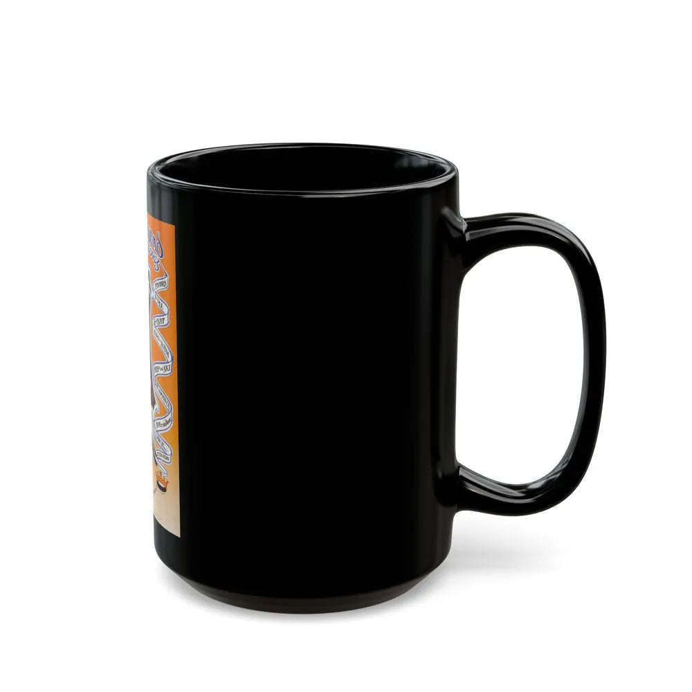 Grateful Dead (Music Poster) Black Coffee Mug-Go Mug Yourself