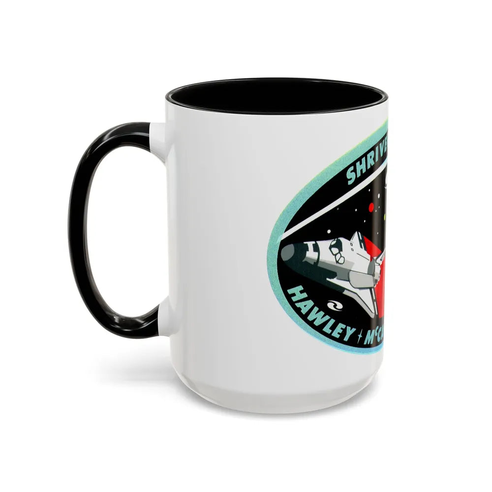 STS 31 (NASA) Accent Coffee Mug-Go Mug Yourself