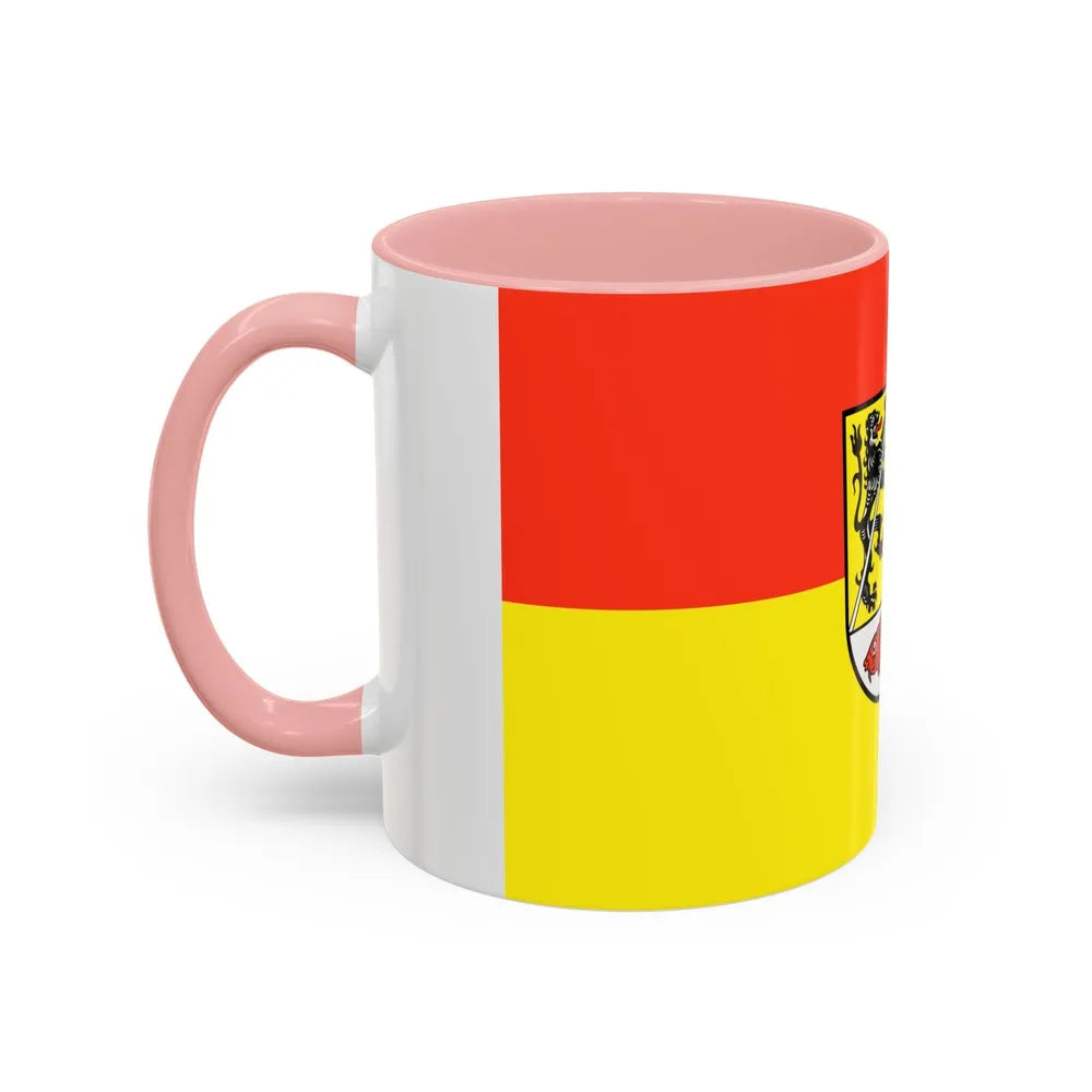 Flag of Forchheim Germany - Accent Coffee Mug-Go Mug Yourself