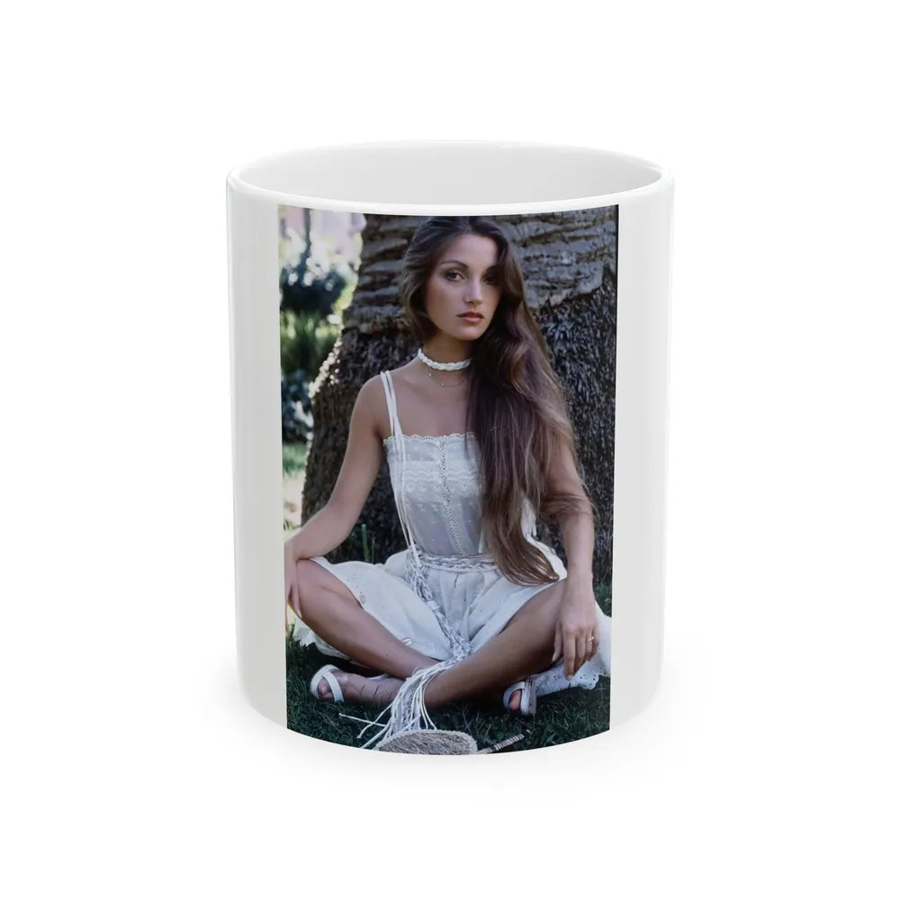 Jane Seymour #70 (Vintage Female Icon) White Coffee Mug-11oz-Go Mug Yourself