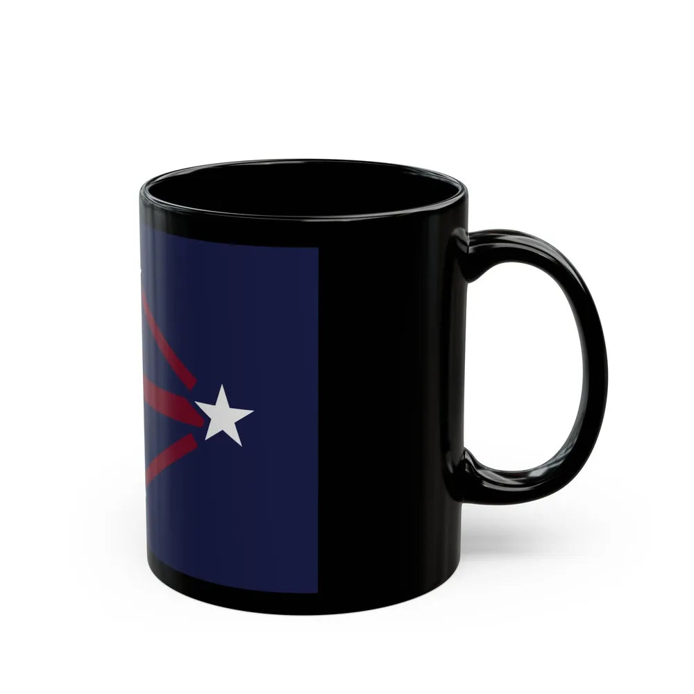 Flag of Imperial Japanese Antarctic Expedition 2 - Black Coffee Mug-Go Mug Yourself