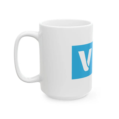 Flag of Vosges France - White Coffee Mug-Go Mug Yourself