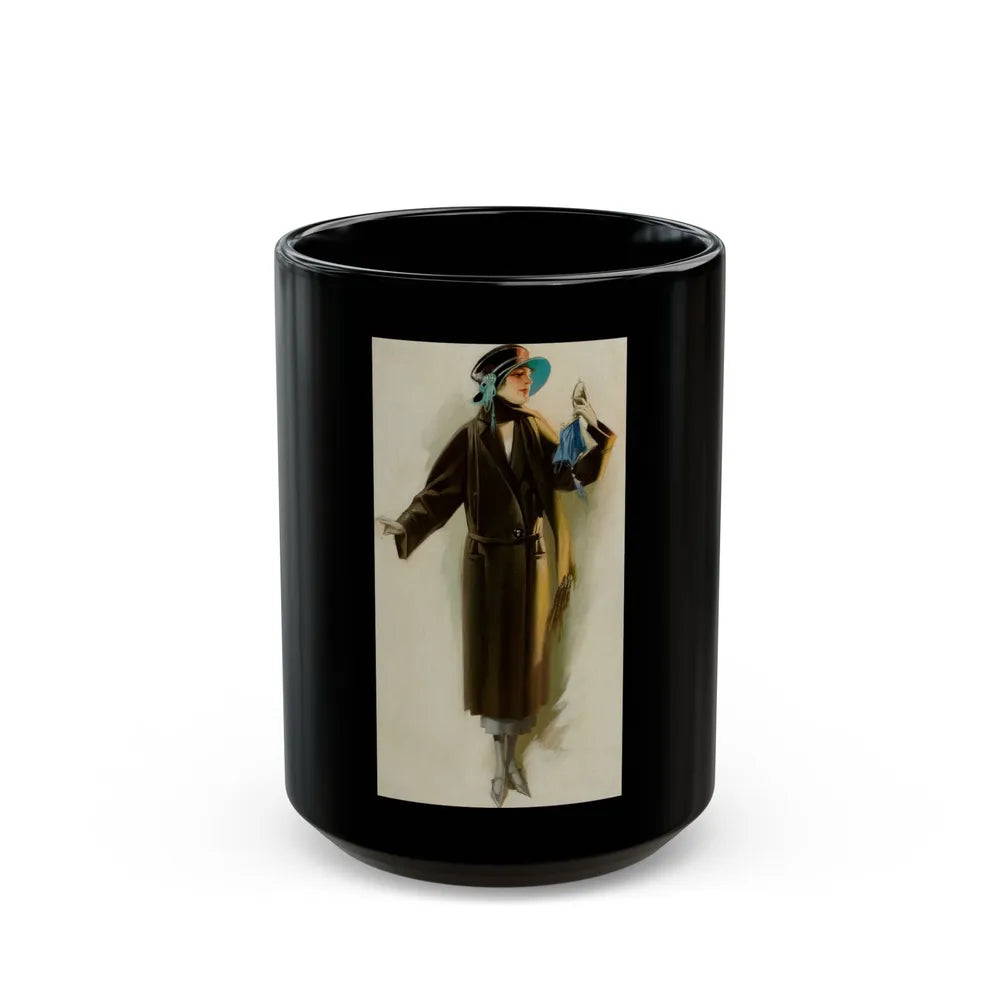 Fashionable Women (3) - Black Coffee Mug-15oz-Go Mug Yourself