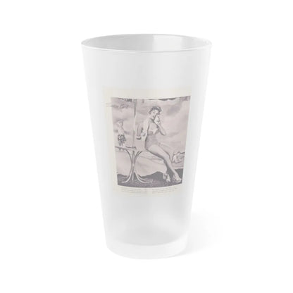 Kim Novak #341 (Vintage Female Icon) Frosted Pint 16oz-16oz-Frosted-Go Mug Yourself