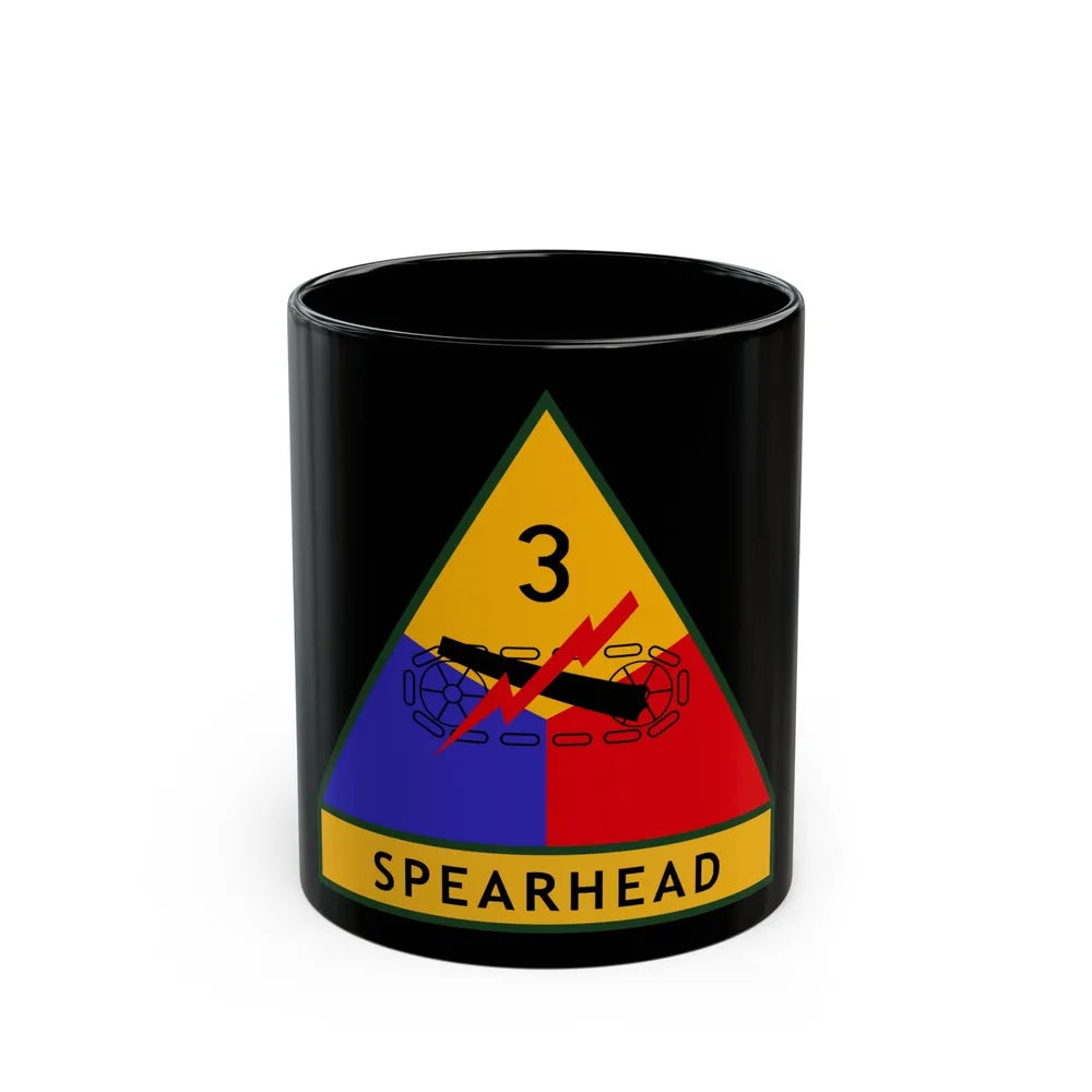 3rd Armored Division (U.S. Army) Black Coffee Mug-11oz-Go Mug Yourself