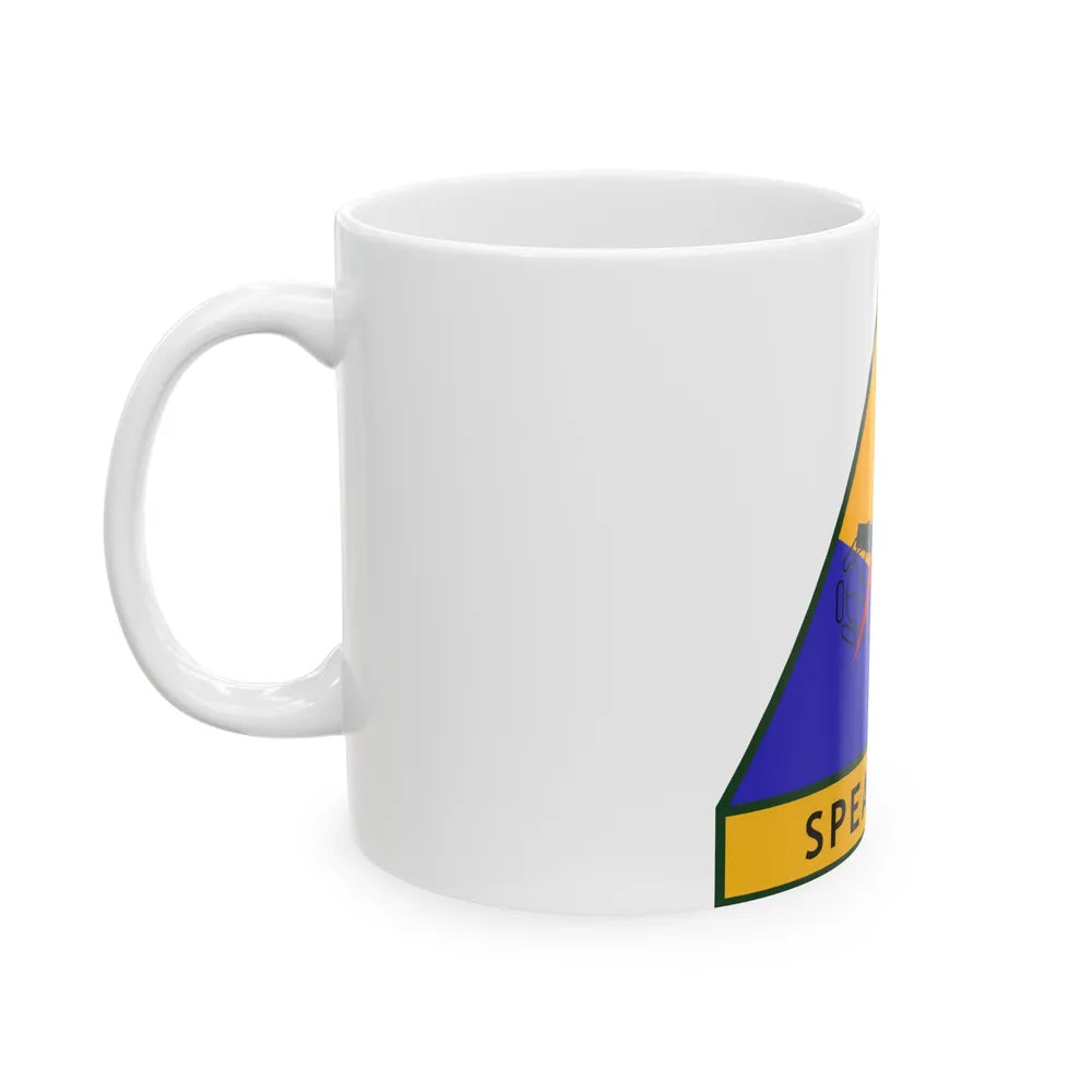 3rd Armored Division (U.S. Army) White Coffee Mug-Go Mug Yourself