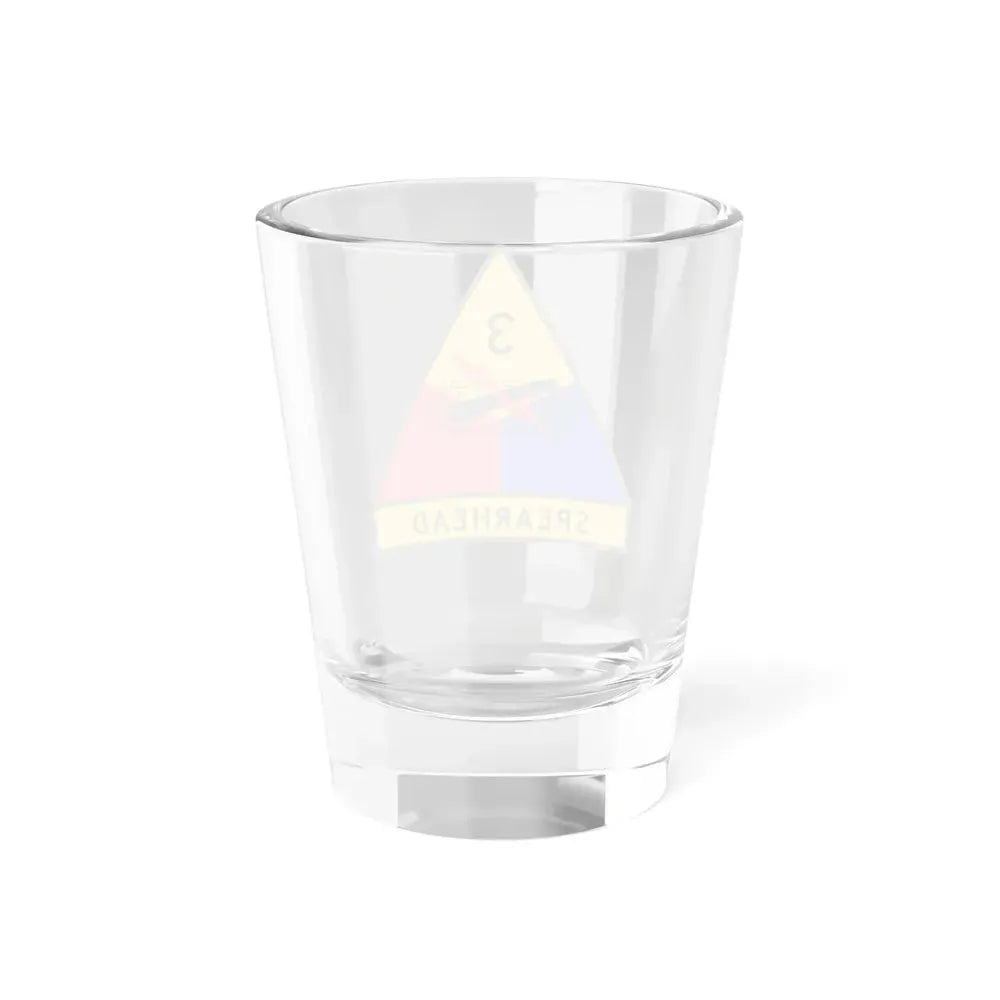 3rd Armored Division (U.S. Army) Shot Glass 1.5oz - Go Mug Yourself