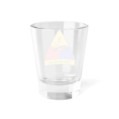 3rd Armored Division (U.S. Army) Shot Glass 1.5oz - Go Mug Yourself