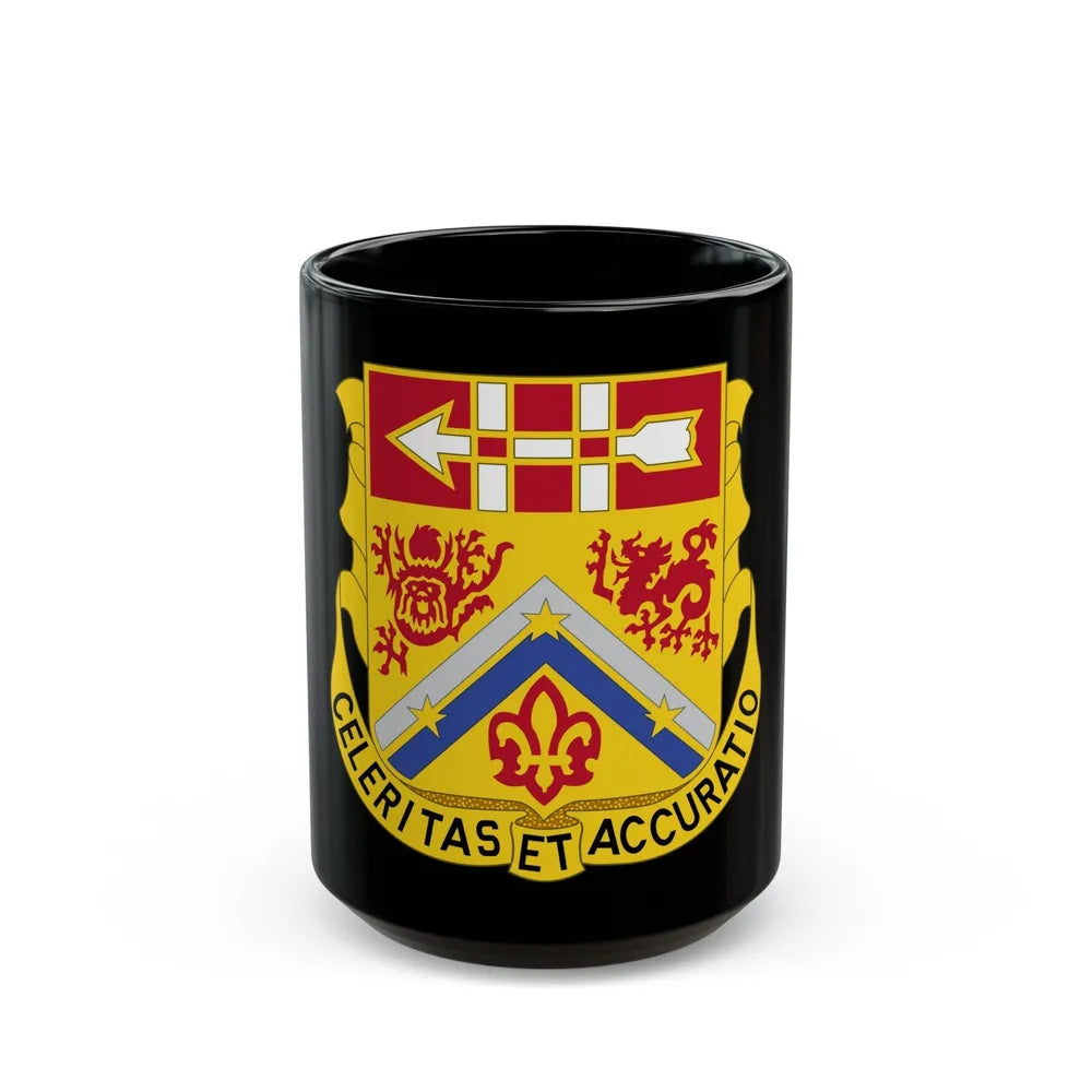 3rd Artillery Regiment (U.S. Army) Black Coffee Mug-15oz-Go Mug Yourself