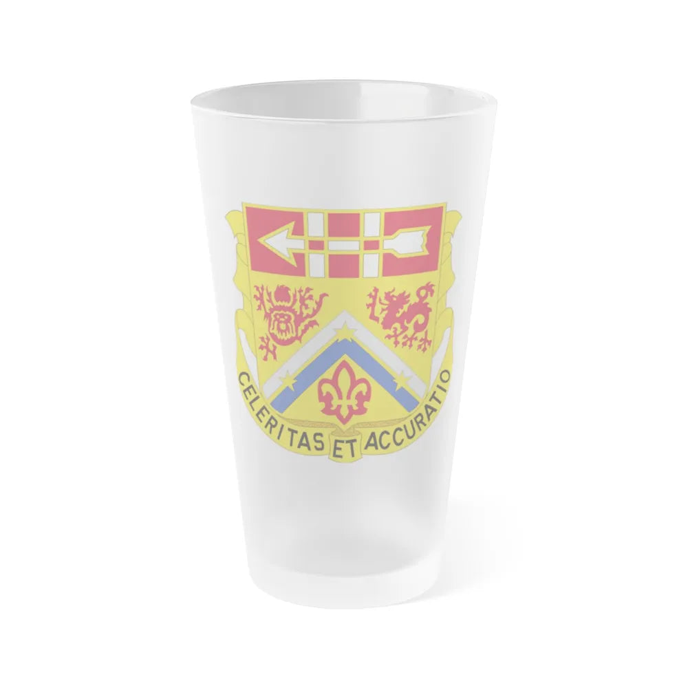 3rd Artillery Regiment (U.S. Army) Frosted Pint Glass 16oz-Go Mug Yourself