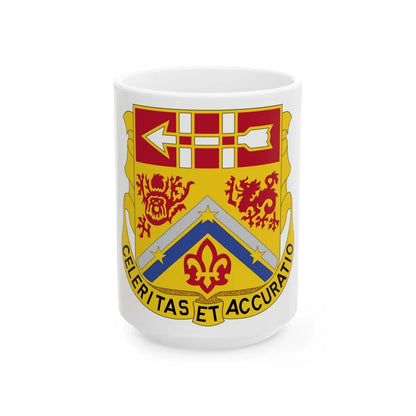 3rd Artillery Regiment (U.S. Army) White Coffee Mug-15oz-Go Mug Yourself