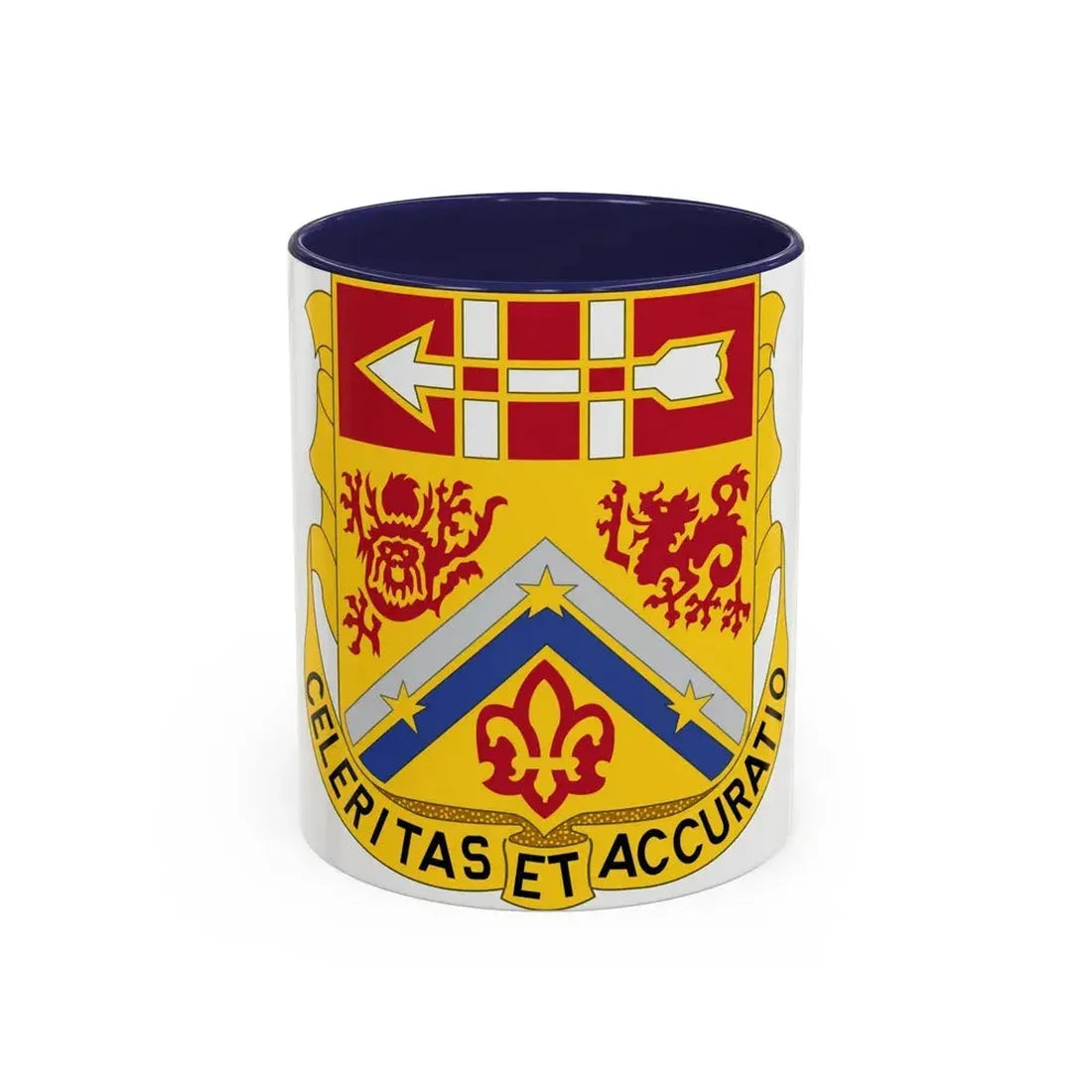 3rd Artillery Regiment (U.S. Army) Accent Coffee Mug 11oz Navy - Go Mug Yourself