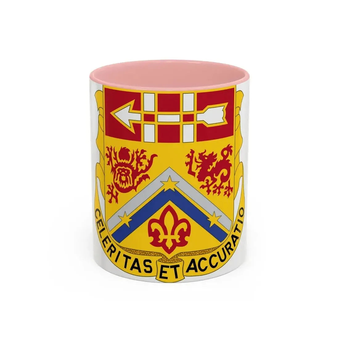 3rd Artillery Regiment (U.S. Army) Accent Coffee Mug 11oz Pink - Go Mug Yourself