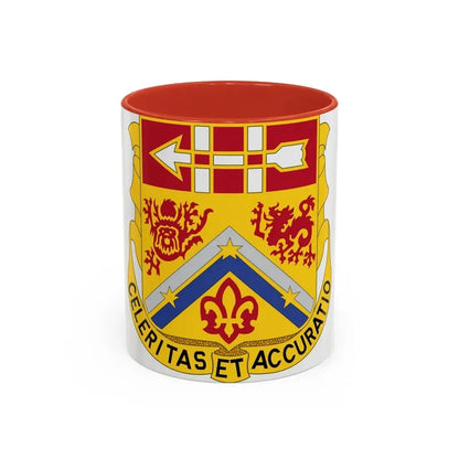 3rd Artillery Regiment (U.S. Army) Accent Coffee Mug 11oz Red - Go Mug Yourself