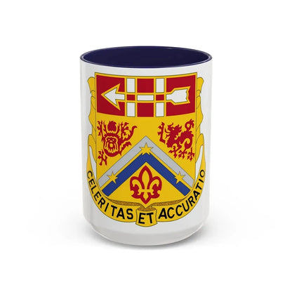 3rd Artillery Regiment (U.S. Army) Accent Coffee Mug 15oz Navy - Go Mug Yourself