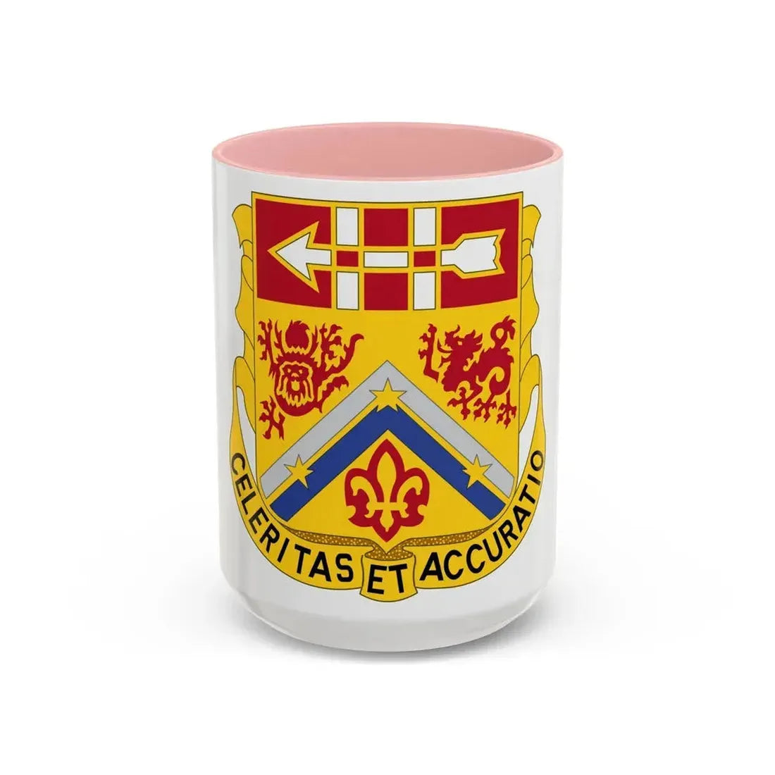 3rd Artillery Regiment (U.S. Army) Accent Coffee Mug 15oz Pink - Go Mug Yourself