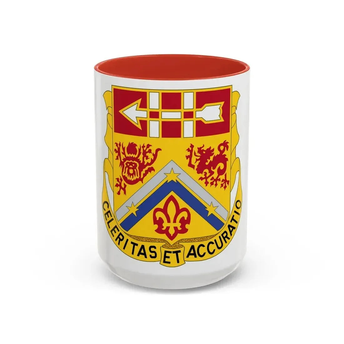 3rd Artillery Regiment (U.S. Army) Accent Coffee Mug 15oz Red - Go Mug Yourself