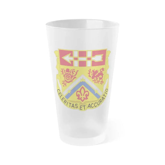 3rd Artillery Regiment (U.S. Army) Frosted Pint Glass 16oz Default Title - Go Mug Yourself