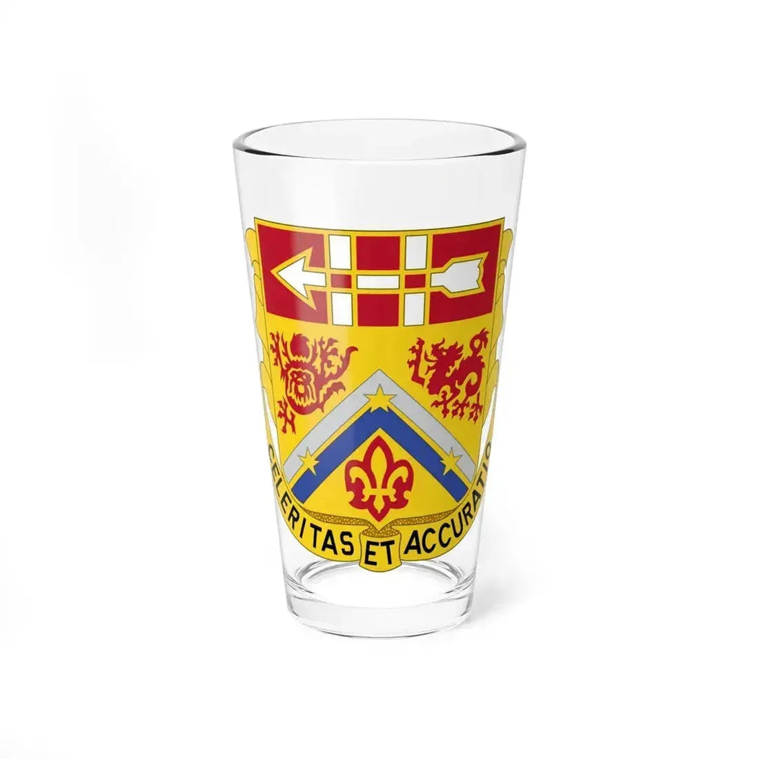 3rd Artillery Regiment (U.S. Army) Pint Glass 16oz 16oz - Go Mug Yourself