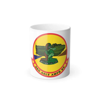 3rd ASLT AMPH BN (USMC) Color Changing Coffee Mug 11oz - Go Mug Yourself