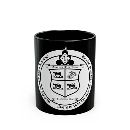 3rd Battalion 11th marines (USMC) Black Coffee Mug-11oz-Go Mug Yourself