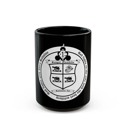 3rd Battalion 11th marines (USMC) Black Coffee Mug-15oz-Go Mug Yourself