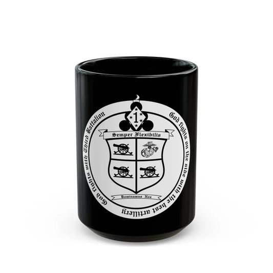 3rd Battalion 11th marines (USMC) Black Coffee Mug-15oz-Go Mug Yourself