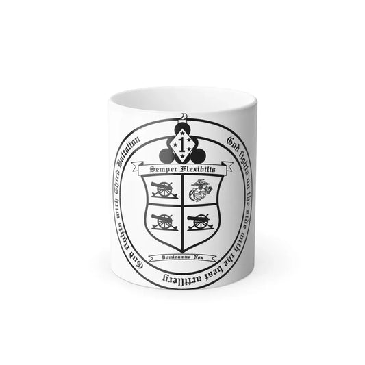 3rd Battalion 11th marines (USMC) Color Changing Coffee Mug 11oz - Go Mug Yourself