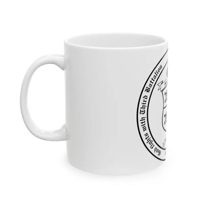 3rd Battalion 11th marines (USMC) White Coffee Mug-Go Mug Yourself