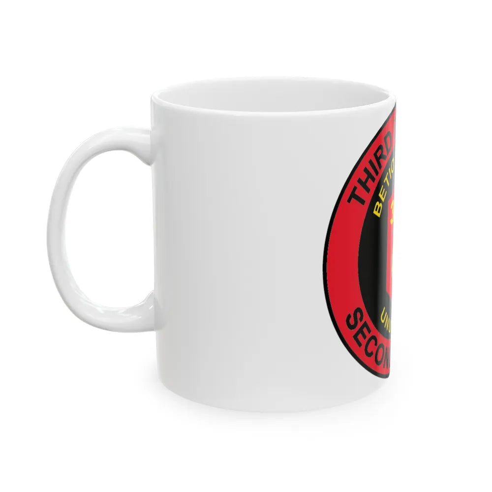 3rd Battaltion 2nd Marines (USMC) White Coffee Mug-Go Mug Yourself