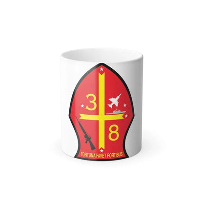 3rd Bn 8th Marines (USMC) Color Changing Coffee Mug 11oz - Go Mug Yourself