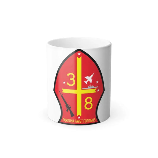 3rd Bn 8th Marines (USMC) Color Changing Coffee Mug 11oz - Go Mug Yourself
