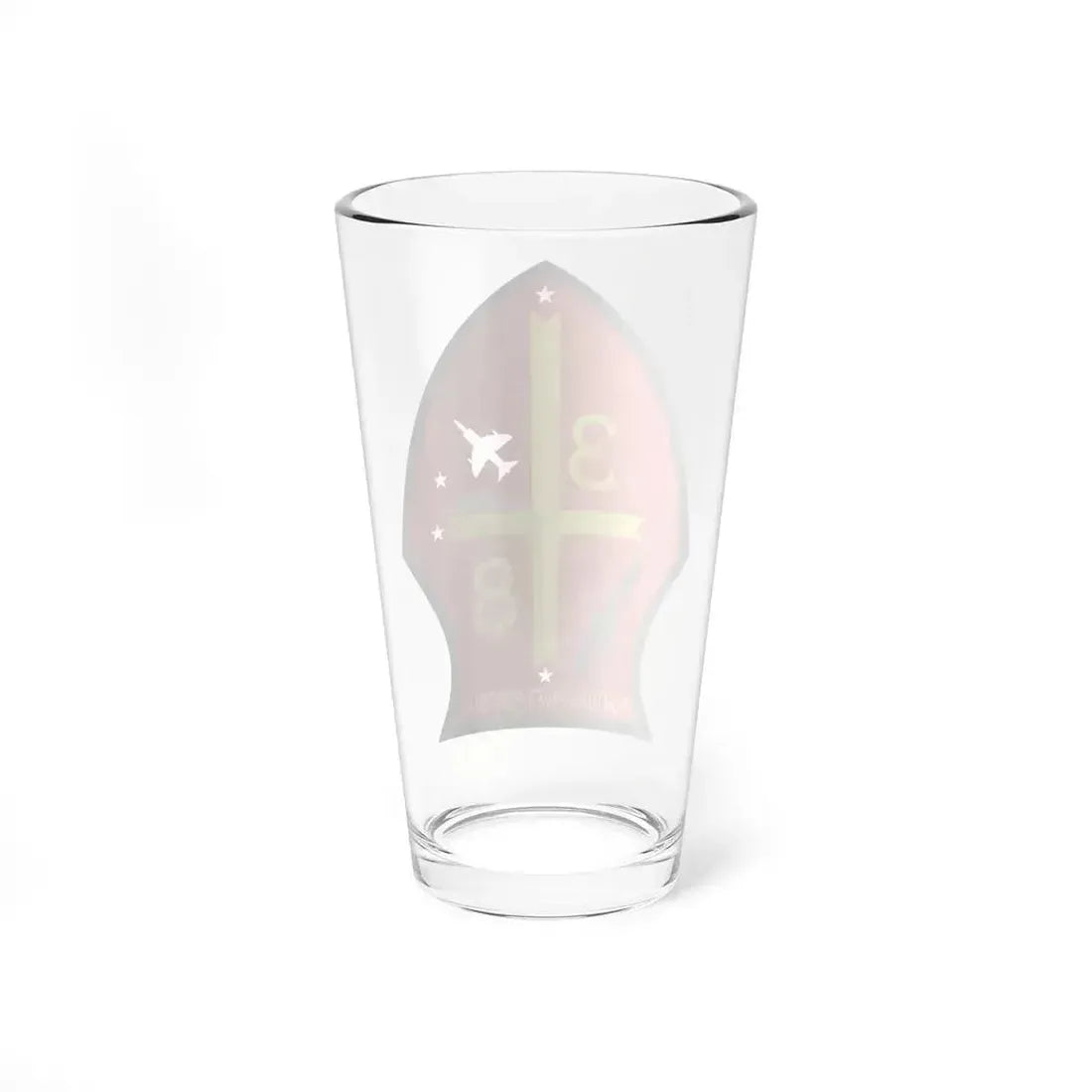 3rd Bn 8th Marines (USMC) Pint Glass 16oz - Go Mug Yourself