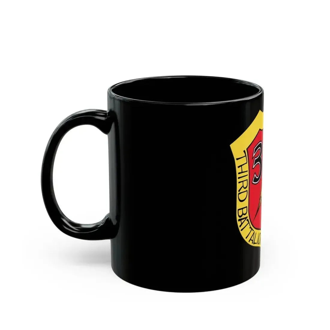 3rd Bn 9th Marines (USMC) Black Coffee Mug - Go Mug Yourself