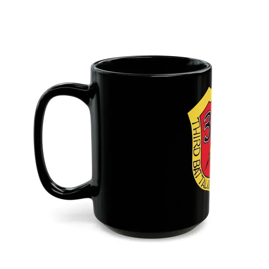 3rd Bn 9th Marines (USMC) Black Coffee Mug - Go Mug Yourself