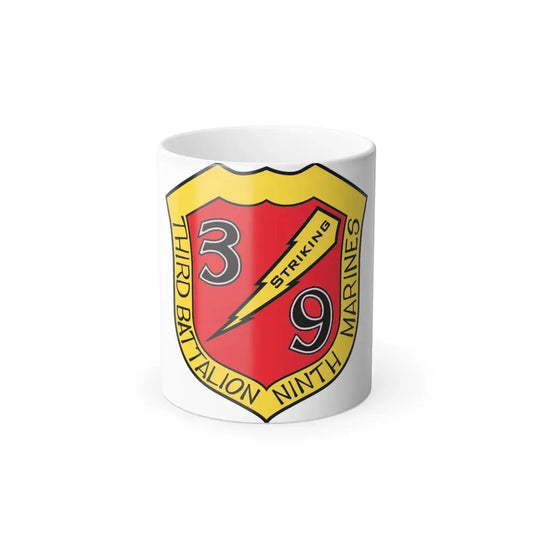 3rd Bn 9th Marines (USMC) Color Changing Coffee Mug 11oz - Go Mug Yourself