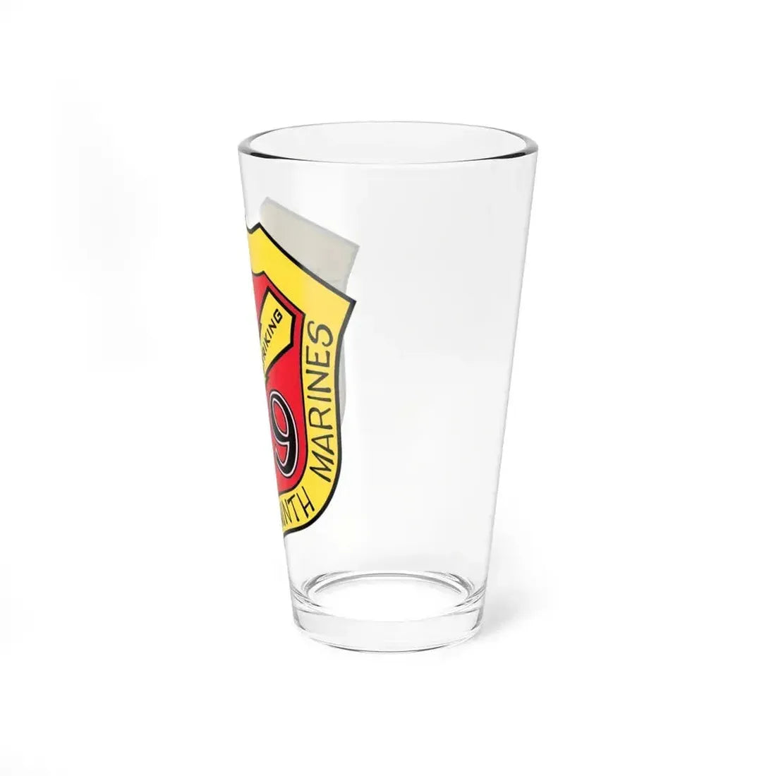 3rd Bn 9th Marines (USMC) Pint Glass 16oz - Go Mug Yourself