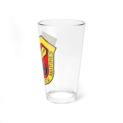 3rd Bn 9th Marines (USMC) Pint Glass 16oz - Go Mug Yourself