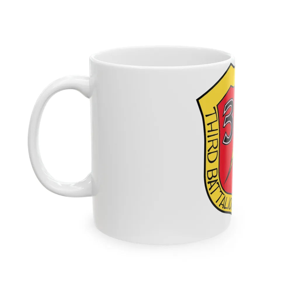 3rd Bn 9th Marines (USMC) White Coffee Mug-Go Mug Yourself