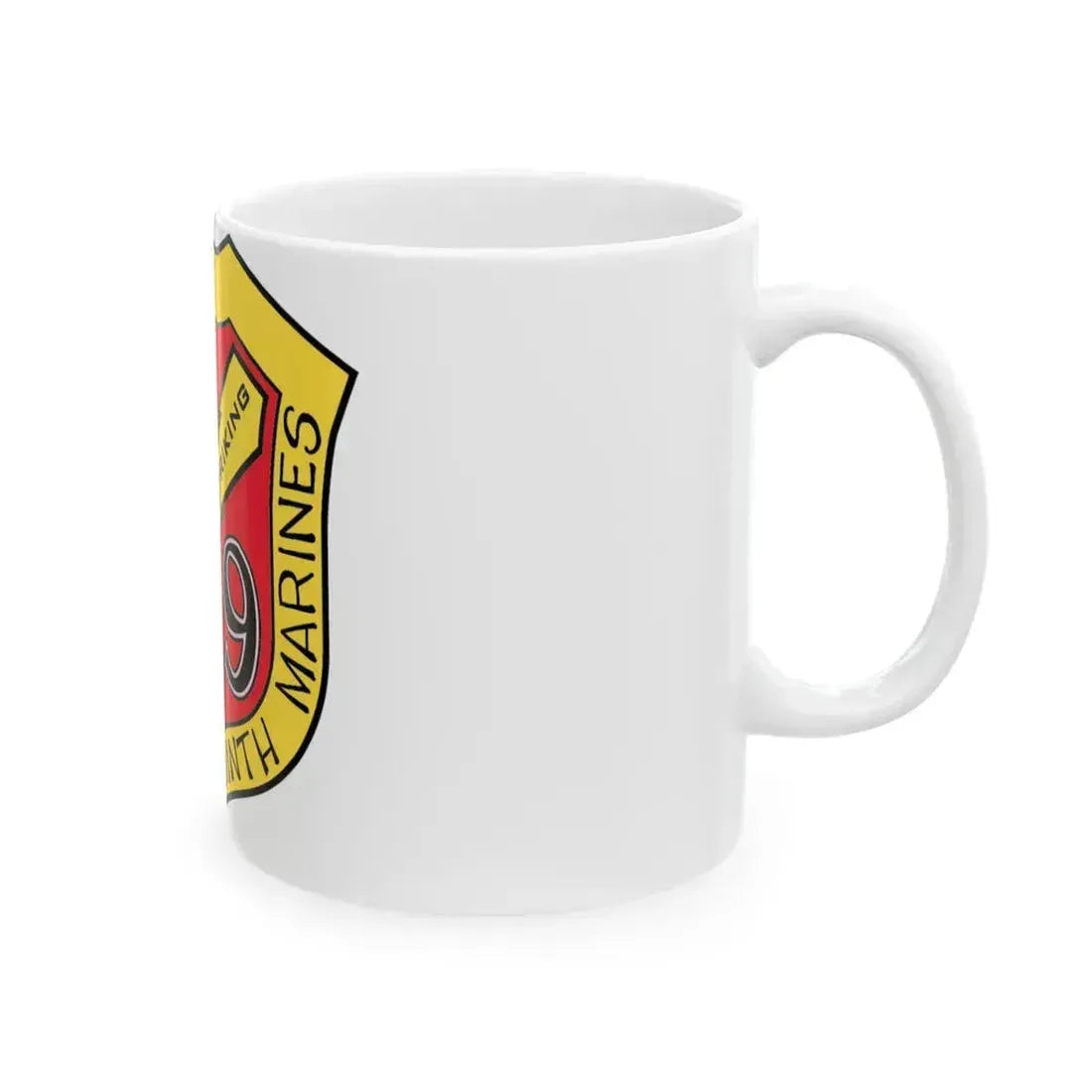 3rd Bn 9th Marines (USMC) White Coffee Mug - Go Mug Yourself