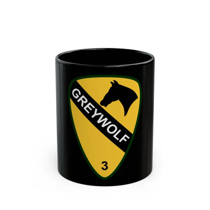 3rd Brigade Combat Team 1st Cavalry Division (U.S. Army) Black Coffee Mug-11oz-Go Mug Yourself