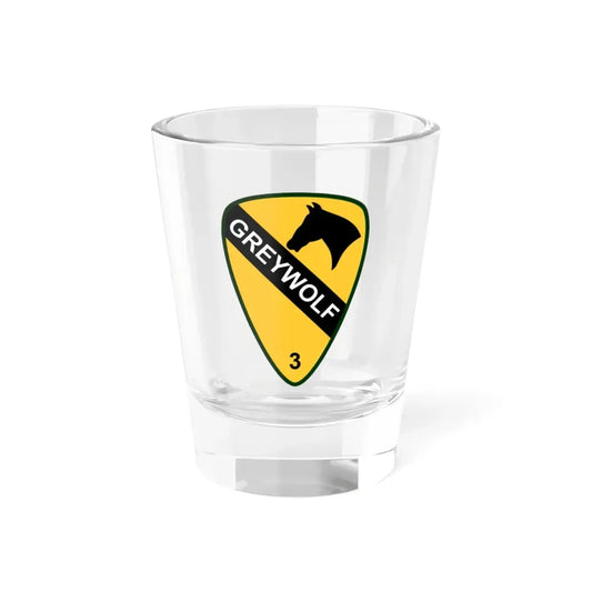 3rd Brigade Combat Team 1st Cavalry Division (U.S. Army) Shot Glass 1.5oz 1.5oz - Go Mug Yourself