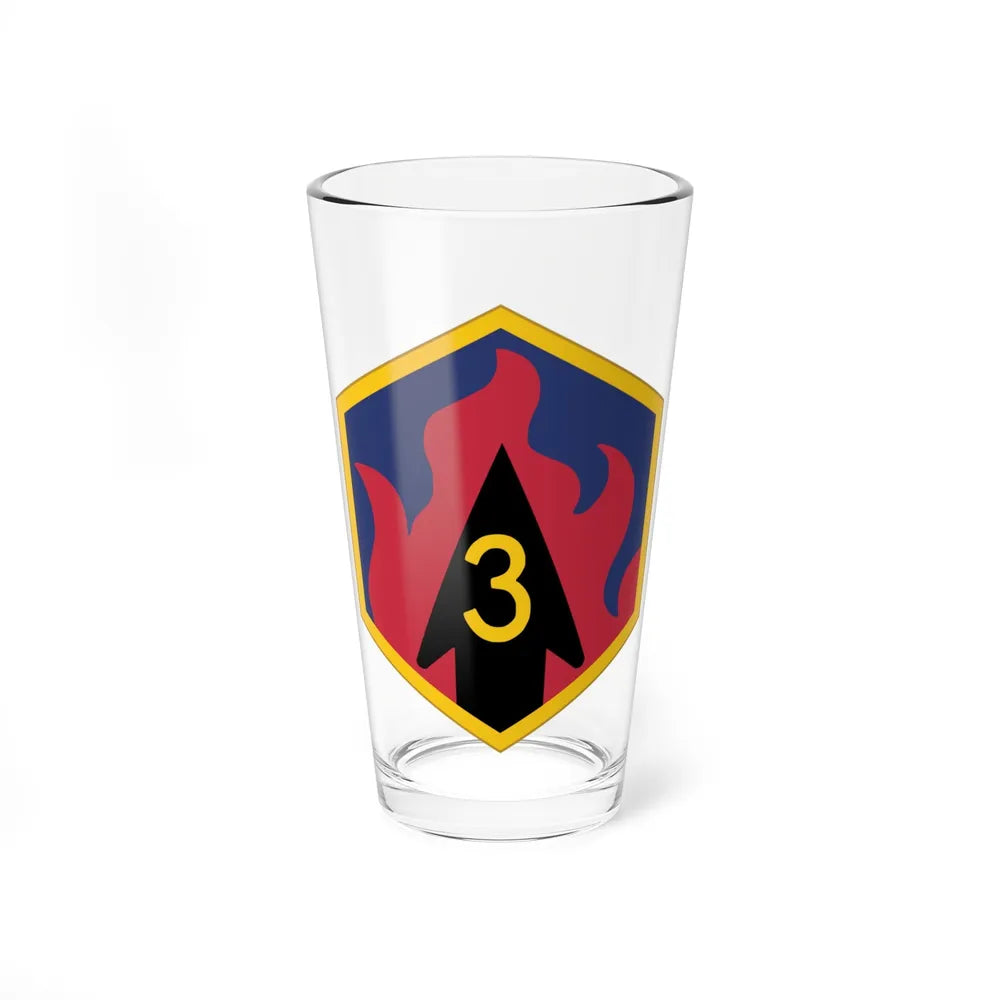 3rd Chemical Brigade (U.S. Army) Pint Glass 16oz-16oz-Go Mug Yourself