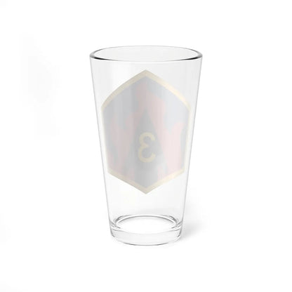 3rd Chemical Brigade (U.S. Army) Pint Glass 16oz-Go Mug Yourself