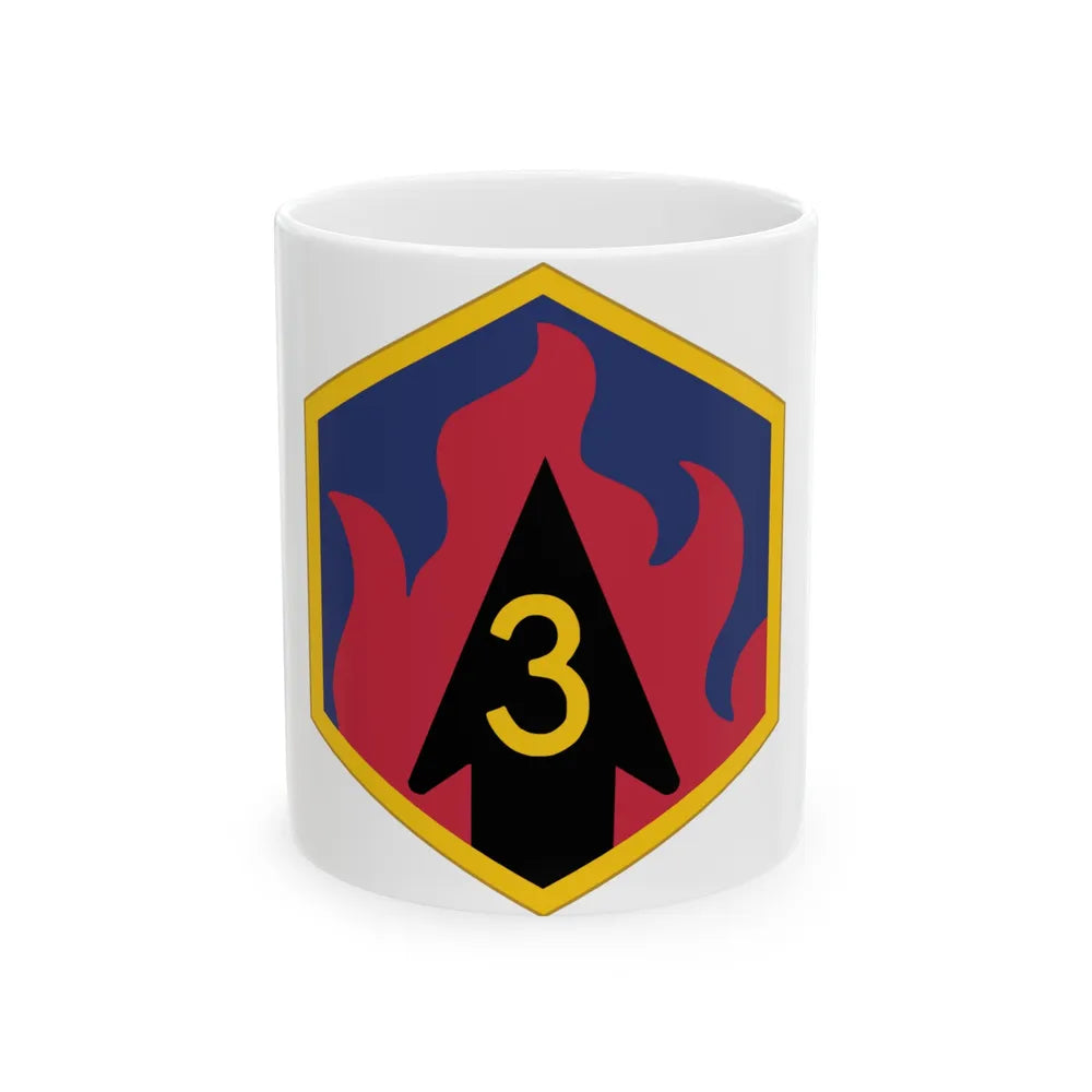 3rd Chemical Brigade (U.S. Army) White Coffee Mug-11oz-Go Mug Yourself