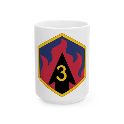 3rd Chemical Brigade (U.S. Army) White Coffee Mug-15oz-Go Mug Yourself