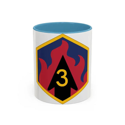 3rd Chemical Brigade (U.S. Army) Accent Coffee Mug 11oz Light Blue - Go Mug Yourself