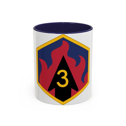 3rd Chemical Brigade (U.S. Army) Accent Coffee Mug 11oz Navy - Go Mug Yourself
