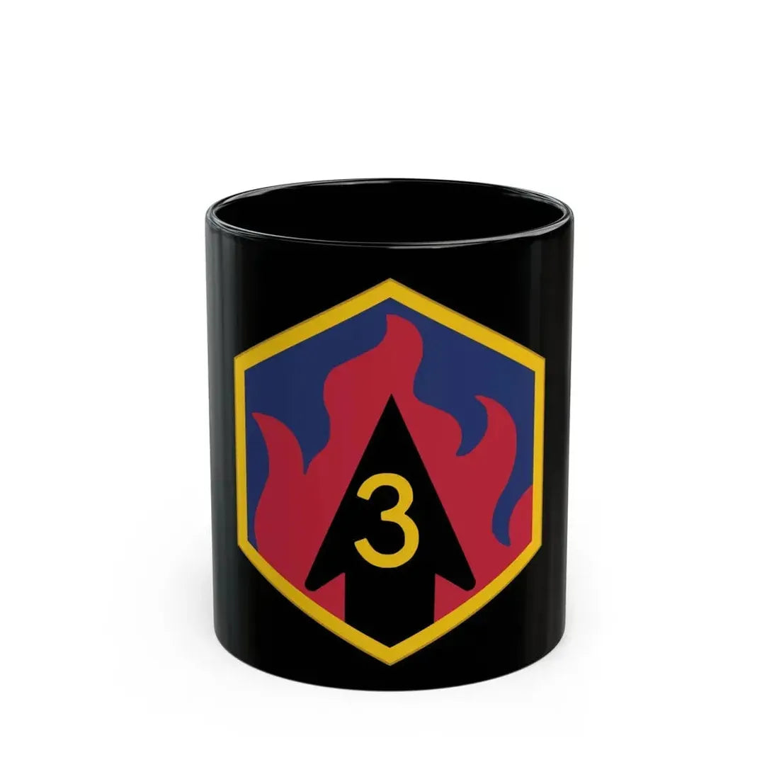 3rd Chemical Brigade (U.S. Army) Black Coffee Mug 11oz - Go Mug Yourself